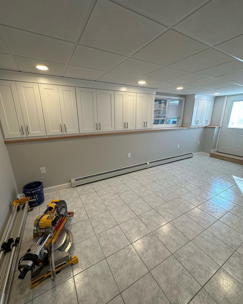 Basement renovation